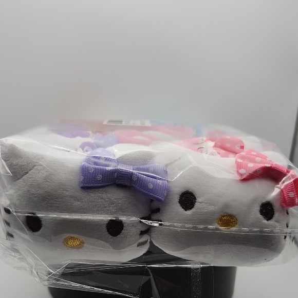 Hello Kitty Other - Hello Kitty PlushPink , Blue. Red, And Purple Bag Charms . 12 Pieces